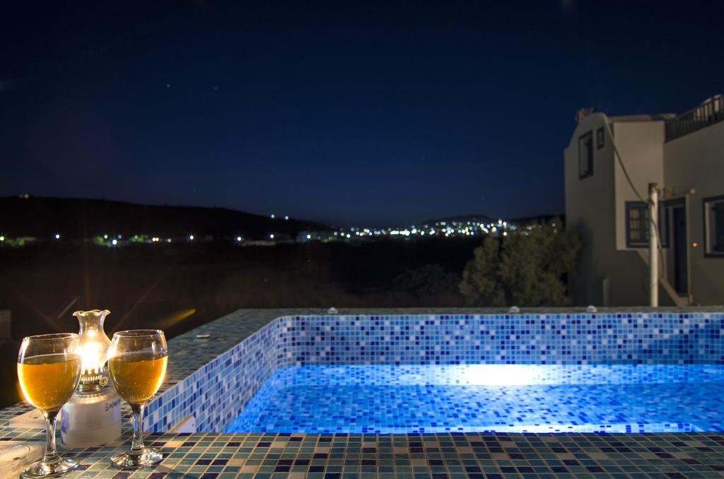 White & Blue Apartment Perivolos  Luaran gambar