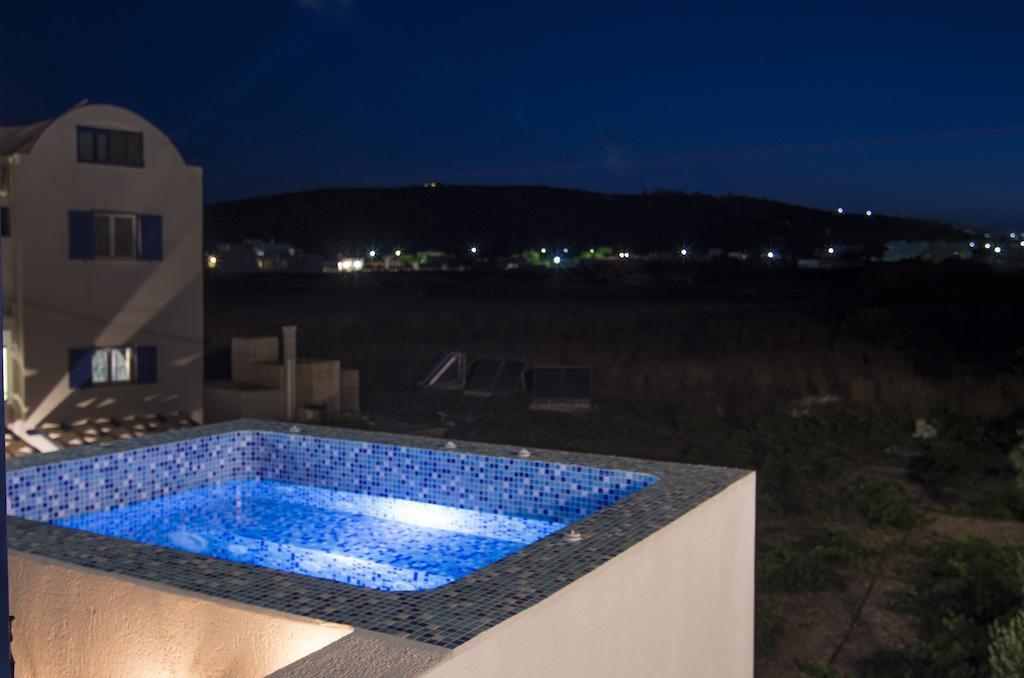 White & Blue Apartment Perivolos  Luaran gambar