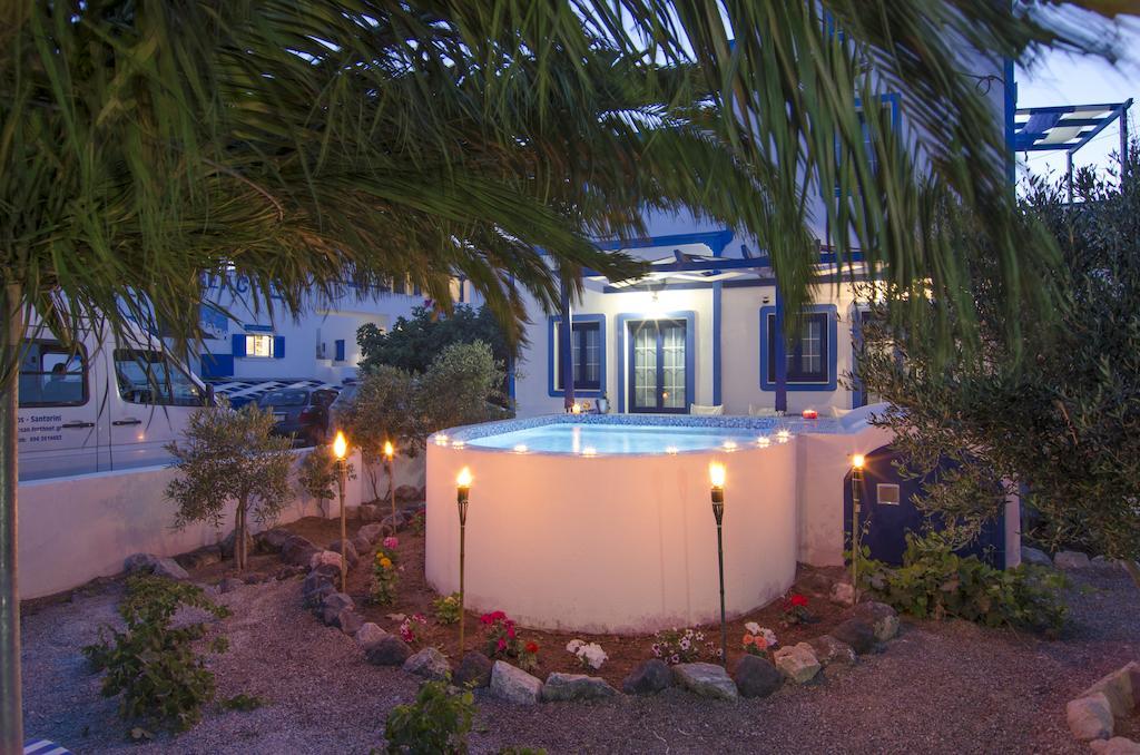 White & Blue Apartment Perivolos  Luaran gambar